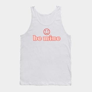 Valentines Day Be Mine Groovy Tank Top